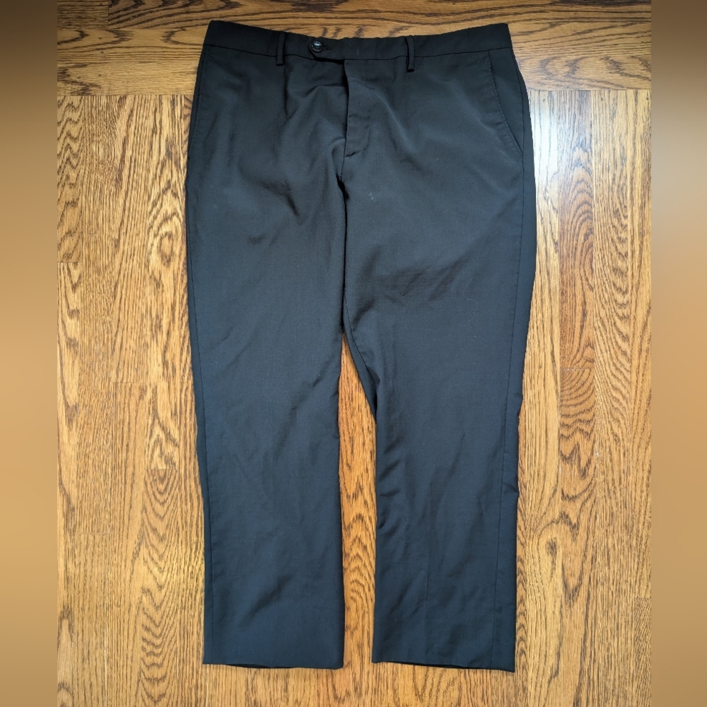 Unbranded Wool Slacks Made In Italy